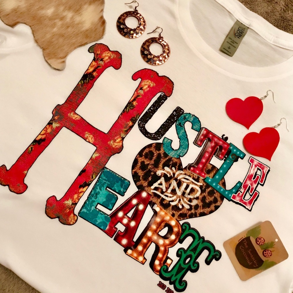 Hustle & Heart Tee